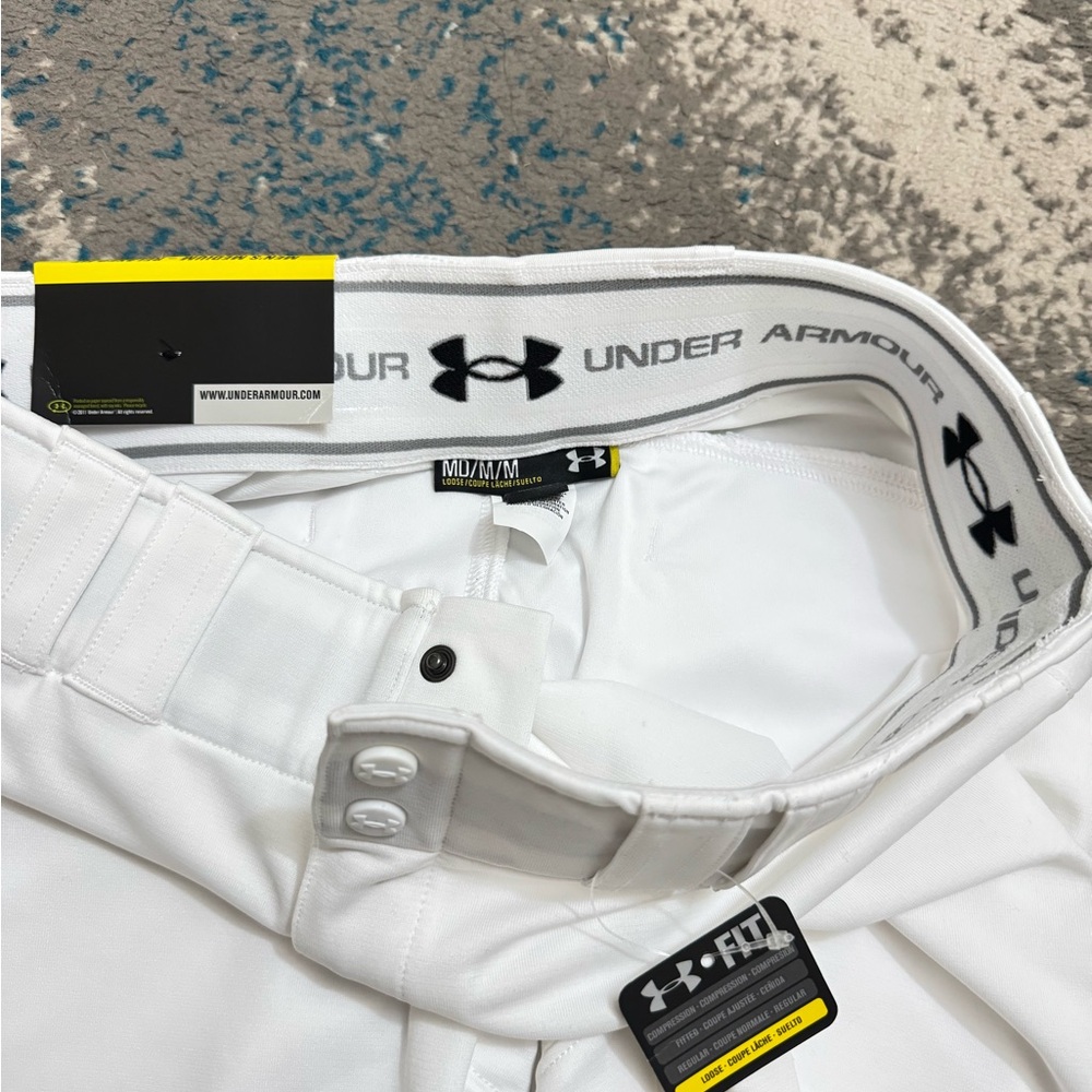Under Armour White Performance Pants - image 1
